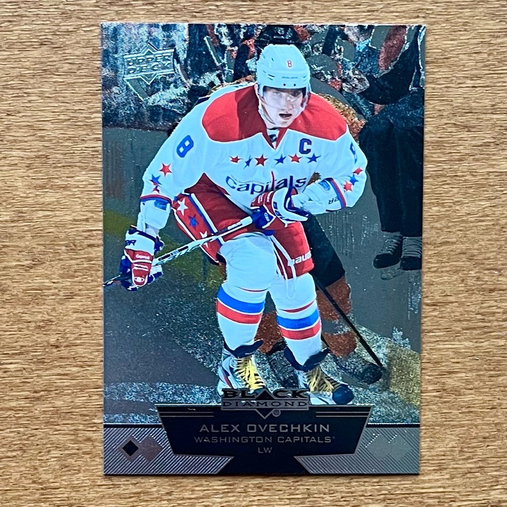 2012-13 UD Black Diamond Alex Ovechkin Hockey Card #10